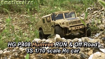HG P408 Hummer Humvee Military Rc Vehicles Run & Off Road 3S lipo(Retro BGM) 1/10 scale Rc car
