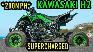 YAMAHA  RAPTOR H2 SWAP HYPERQUAD *0-60 1s * 🤯