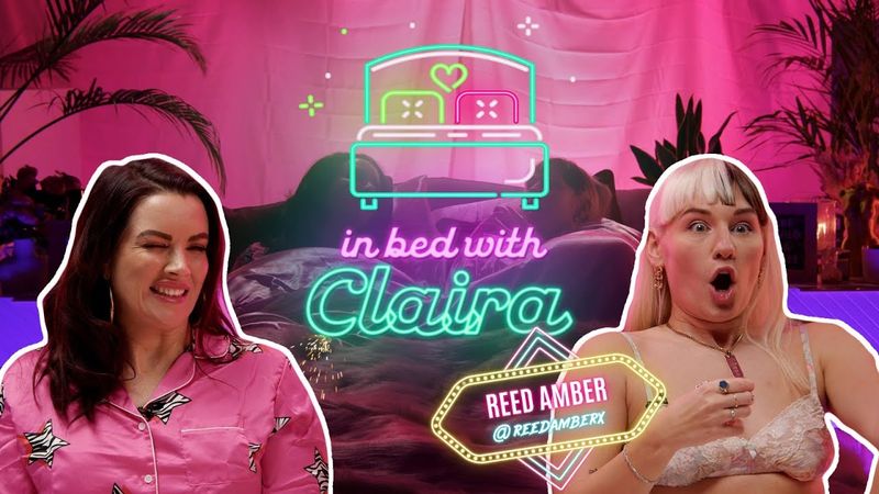 REED AMBER - Orgasams, orgies and getting Come Curious  - IN BED WITH CLAIRA