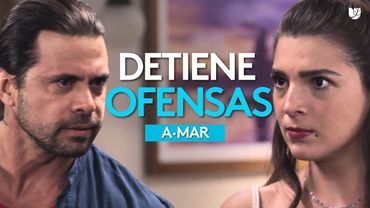 Gabriel defiende a Marina de los insultos de Brisa | A.Mar | Capítulo 47