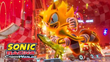 Sonic Racing: CrossWorlds - Unlocked Super Sonic Gameplay