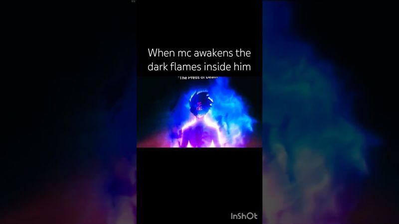 When mc awakens the dark flames inside him#mc#animeedit#op#fight#rage #awaken#power#fireforce#knight