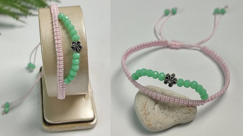 Macrame Bracelet Ideas | Making Bracelet With Beads | Macrame Bracelet Tutorial