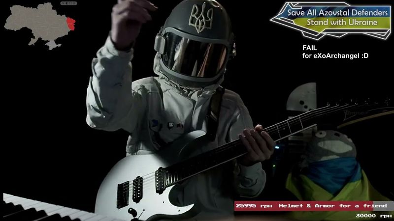 !charity Glory to Ukraine! 💙💛   Space Music Stream & charity for my friend 22 october