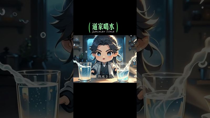 【老祖宗的智慧】原来我天天喝的凉白开都浪费了！今晚就试试"水火既济"法。#养生就是养健康 #道家文化 #阴阳水 #国学文化 #中华文化 #正能量 #玄學 #养生之道 #养生秘诀 #喝水