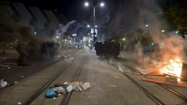 Fresh clashes erupt in Serbian capital after days of unrest | AFP