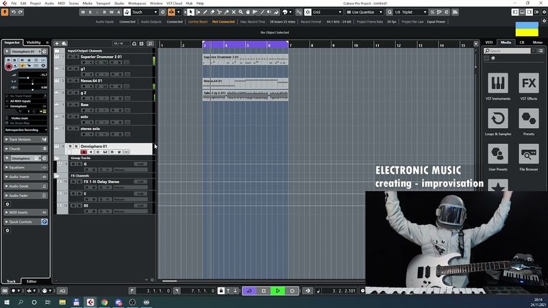 👽🖖 Space music stream! 24 November 2021