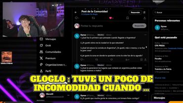 GLOGLO CUENTA MOMENTO INCÓMODO QUE PASÓ EN ARGENTINA