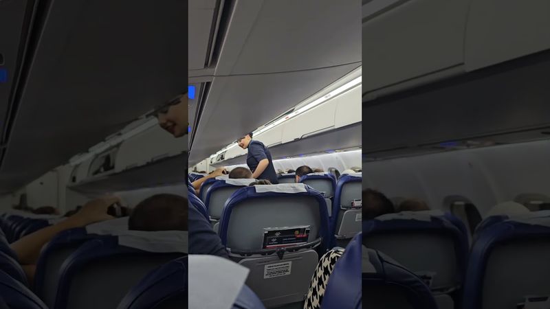 Прикол в самолёте