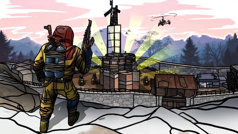 RUST - ВЫСЕЛИЛ ОГРОМНУЮ ДЕРЕВНЮ С СЕКРЕТНЫМ ПОДВАЛОМ