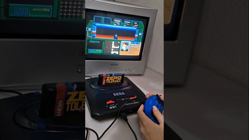 Не 3D шутер Sega MD тгк: РЕТРО БЕЛКА  #retro #sega #16bit #dendy #8bit #игры #games #ретро