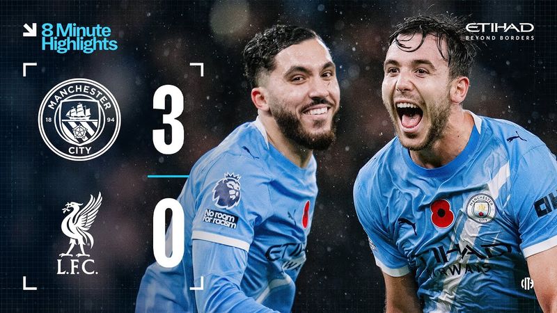 EXTENDED HIGHLIGHTS | City 3-0 Liverpool | Doku stars as City beat Liverpool!