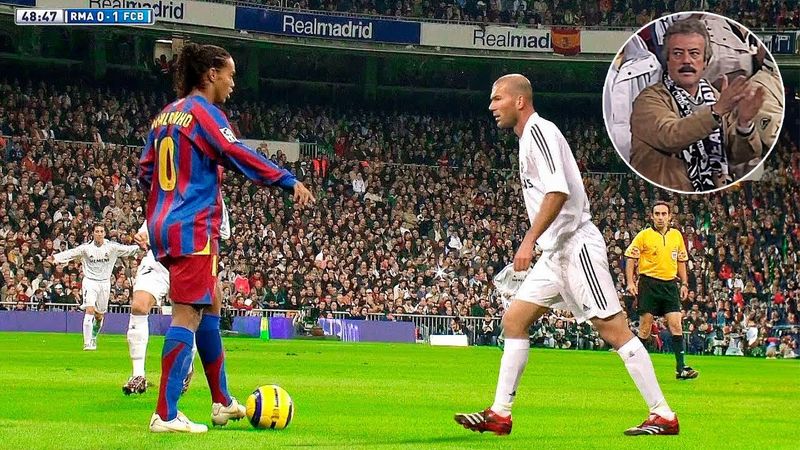 День, когда РОНАЛДИНЬО заставил АПЛОДИРОВАТЬ весь БЕРНАБЕУ