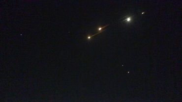 New salvo of Iranian missiles flies over Jerusalem | AFP