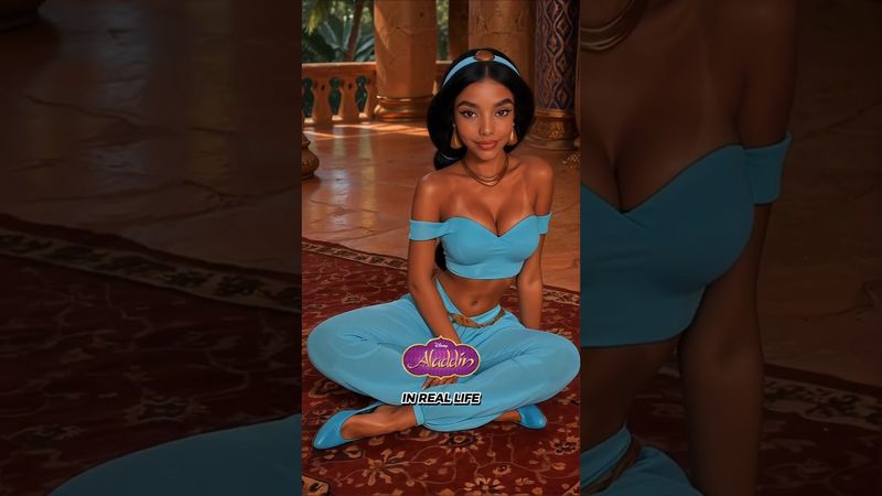 LEGENDS AREN’T JUST IN STORIES 🌟🏜️ What if Aladdin walked among us in real life?#aladdin #disney
