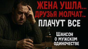 ЖЕНА УШЛА, ДРУЗЬЯ МОЛЧАТ — НОВЫЙ ШАНСОН ДО СЛЁЗ