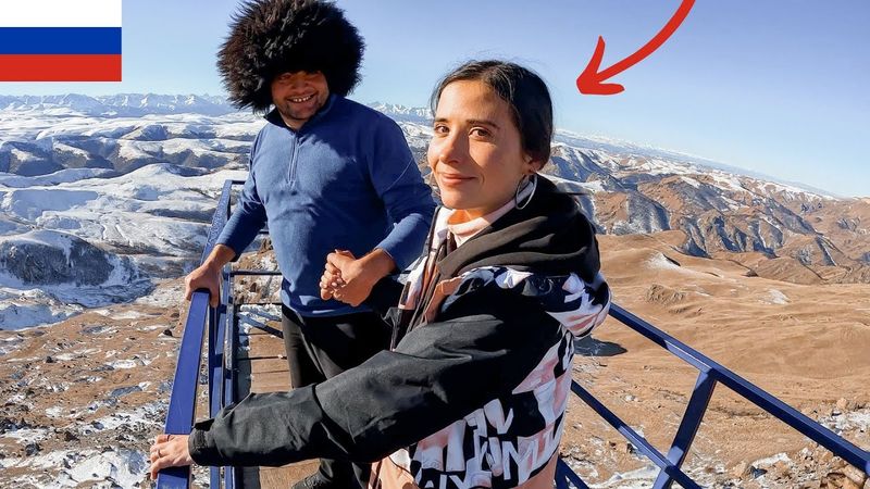 ما الذي دفعها للبكاء؟ 😢 شمال القوقاز