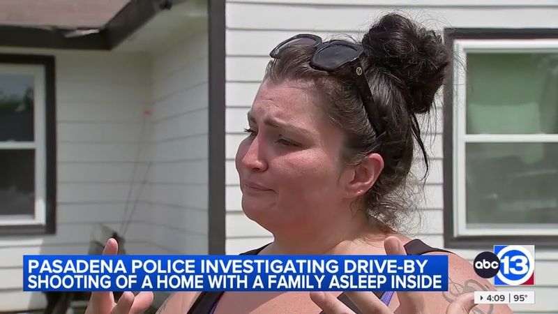 Pasadena PD investigating drive-by shooting after home hit with dozens of bullets with family inside
