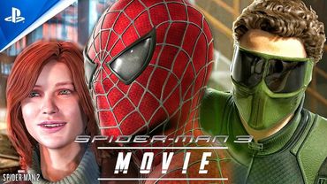 NEW Spider-Man 3 Remake FULL MOVIE Cinematic PS5 (2025) All Cutscenes & Ending- Spider-Man 2 PC Mods