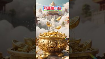 今遇聚寶盆，財氣自來，好運擋不住，福德滿乾坤！ #易经 #正能量 #運勢 #十二生肖