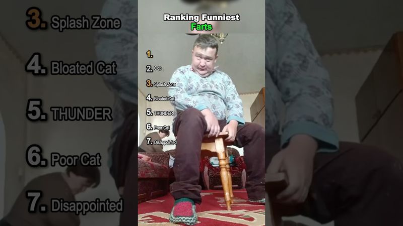 Ranking Funniest Farts of ALL Time 💨🤮