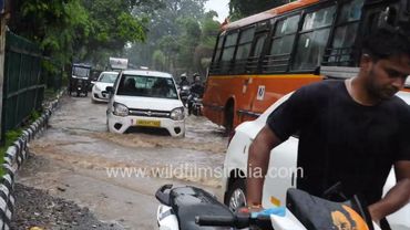 Flooding and Waterlogging in Chhatarpur due to a heavy monsoon in August 2025: Delhi floods over!