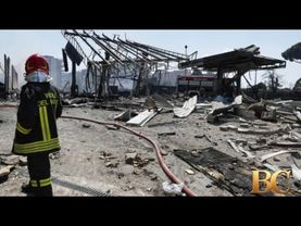 Gas station explosion in Rome injures dozens of people