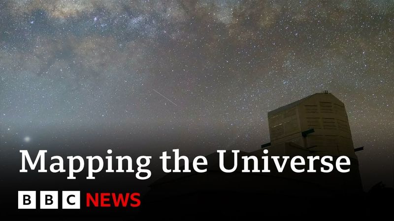Mapping the Universe at the Rubin Observatory in Chile | BBC News