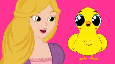 O Pintinho Piu com Rapunzel + 30 Minutos de musica infantil com Os Amiguinhos