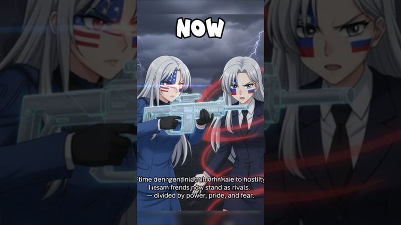 USA Vs Russia #countryhumans #countrygirl #statehumans #xane