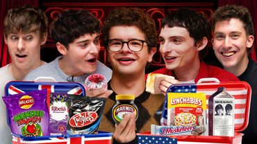Stranger Things cast rate UK vs US School Lunches!