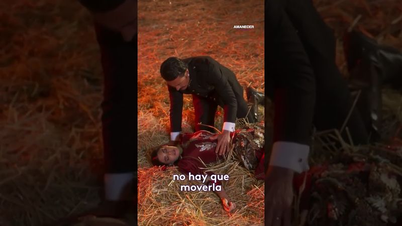 Alba tiene un accidente montando a caballo #Amanecer #Uninovelas