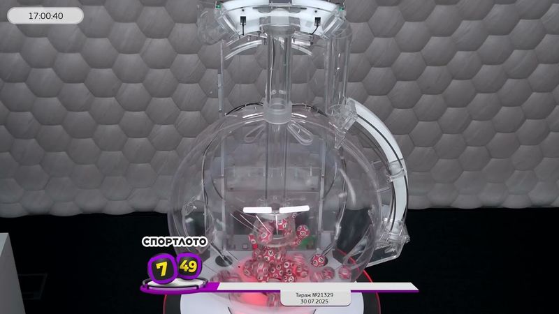 Столото представляет | Лотерея «Спортлото «7 из 49». Тираж №21329  от 30.07.2025 г.