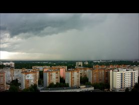 Ярославль. Мощное КДО 17 июня 2017 г. Timelapse.