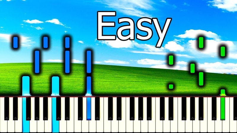 WINDOWS XP STARTUP SOUND - Piano Tutorial