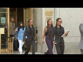 Diddy's daughters walking out of court as jury begins deliberations in sex trafficking trial | AFP