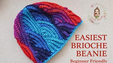 Easiest Brioche Beanie