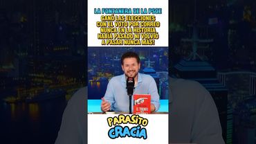 😂LA FONTANERA DE LA PSOE GANÓ UNAS ELECCIONES CON EL VOTO POR CORREO😂