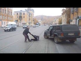 Выпуск 229  Драки, быдло и неадекваты на дороге