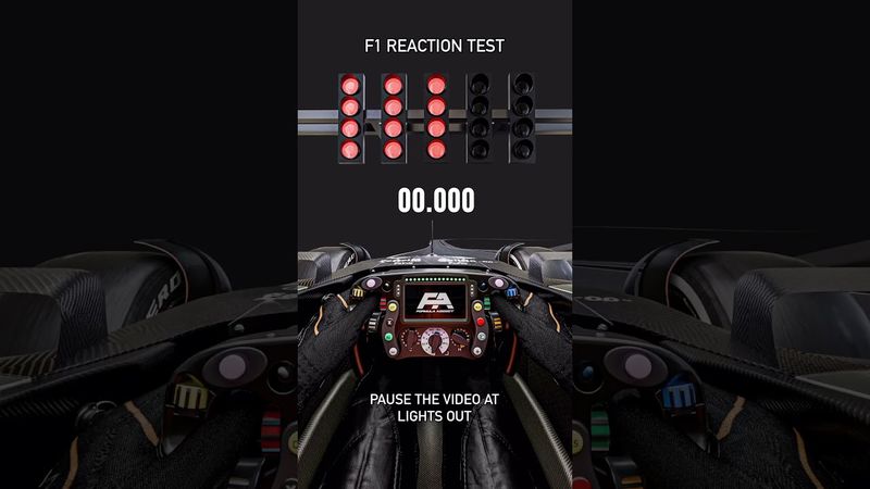 F1 Reaction Test!  ⏱️🏎️
