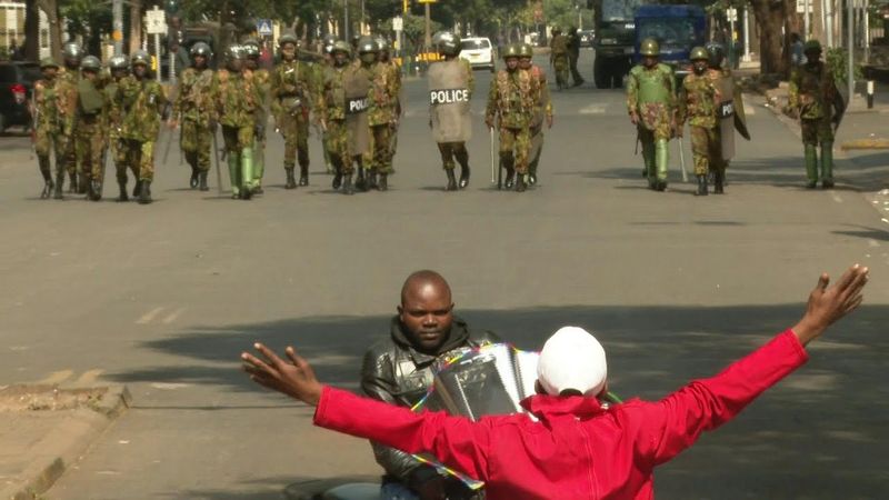Kenyans face-off with police at anniversary protest in Nairobi | AFP