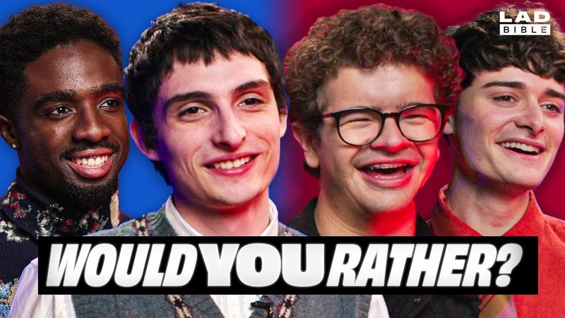 The Stranger Things Cast Play Would You Rather? | LADbible