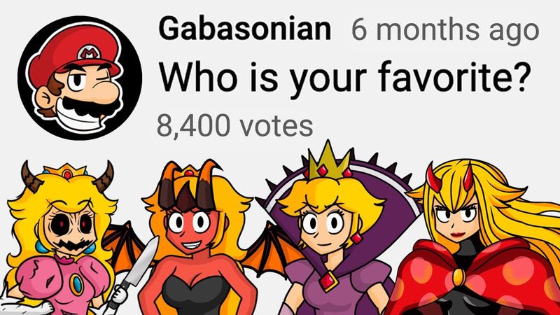 Who’s Your Favorite EVIL Peach?