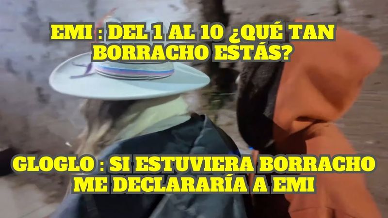 EMIKUKIS LE PREGUNTA A GLOGLO SI ESTÁ BORRACHO