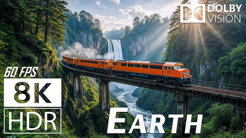 AMAZING 8K Video – Dolby Vision HDR (8K VIDEO ULTRA HD) 60fps #BGM