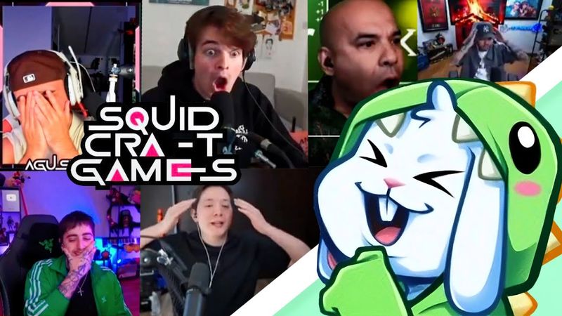 CONTER reacciona a las MU3RT3S y clips de Squid Craft 4 Dia 1 !