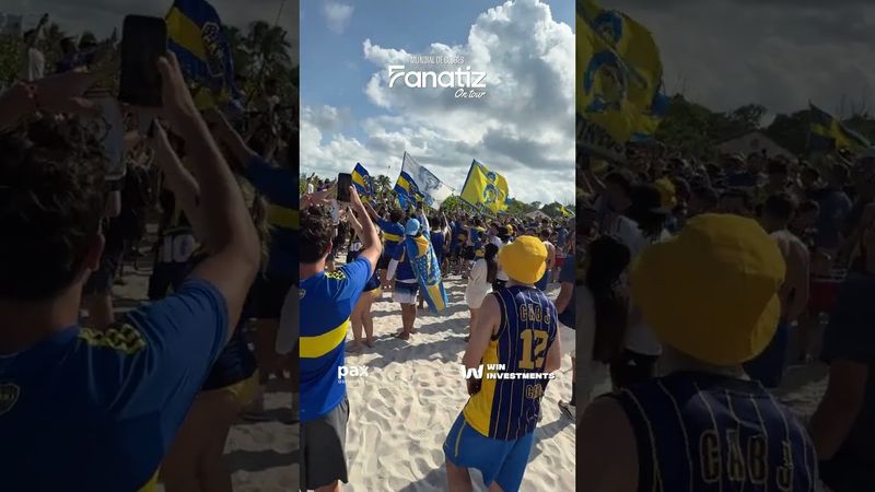 💙🔥 NUEVO BANDERAZO XENEIZE EN LAS PLAYAS DE MIAMI 🌊🇦🇷