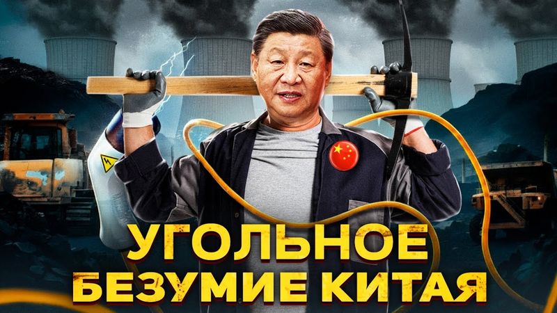 Угольное БЕЗУМИЕ Китая: 80 ГВт НОВЫХ электростанций