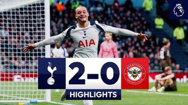 Xavi Simons first goal for Spurs! 📞 | Spurs 2-0 Brentford | Premier League Highlights