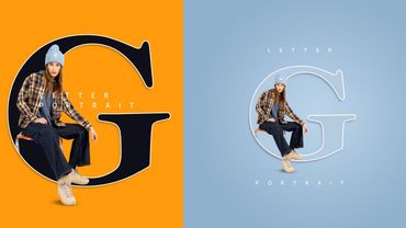 Letter (G) Portrait Design Tutorial in Photoshop Create a Stunning Letter "G" Portrait